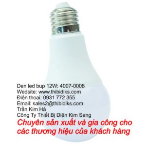 Đèn LED búp - Công Ty Trách Nhiệm Hữu Hạn Sản Xuất - Thương Mại Thiết Bị Điện Kim Sang